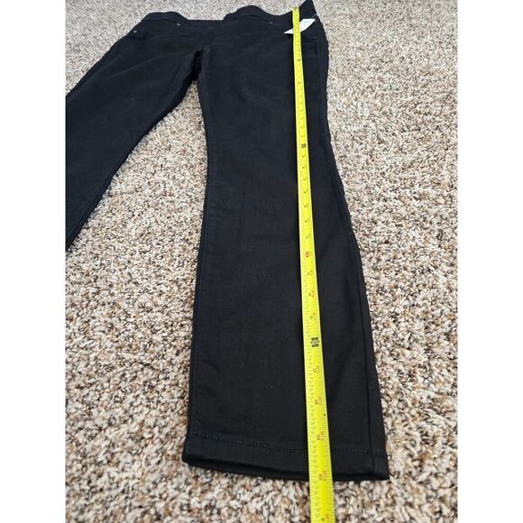 NWT SimplyâVera Vera Wang Black Leggings XL Cotton Blend Stretch Pants Pull-on - Picture 6 of 8